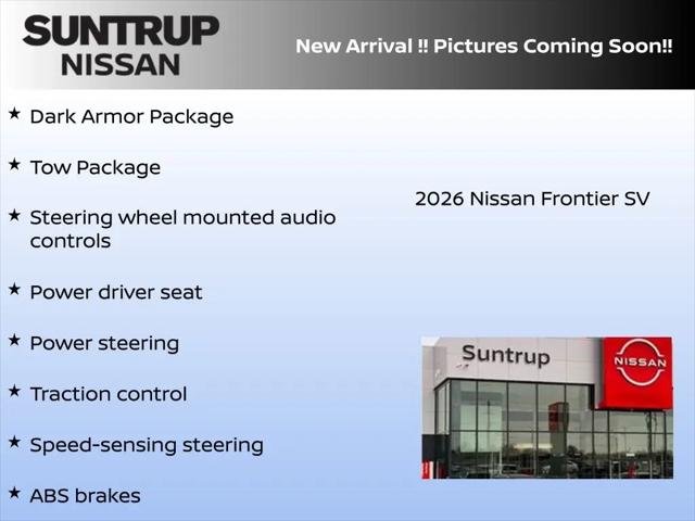 2026 Nissan Frontier Crew Cab SV 4x4