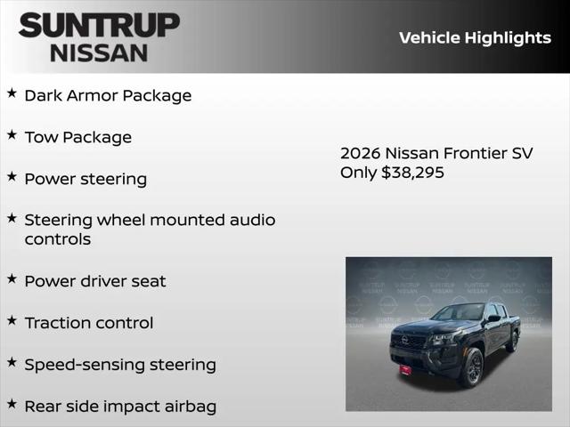 2026 Nissan Frontier Crew Cab SV 4x4