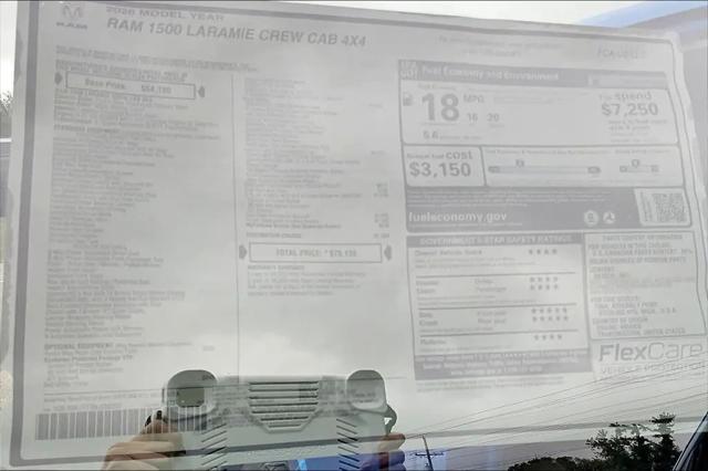 2026 Ram 1500 Laramie Crew Cab 4x4 5'7" Box
