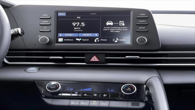 2026 Hyundai Elantra Hybrid Blue