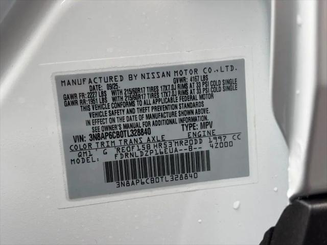 2026 Nissan Kicks SV