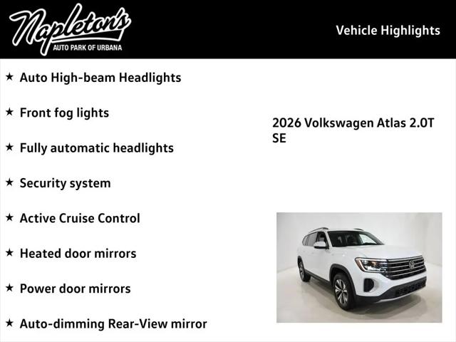 2026 Volkswagen Atlas SE