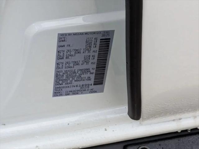 2026 Nissan Frontier Crew Cab PRO-4X 4x4