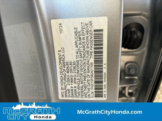 2025 Honda Accord Sedan Sport