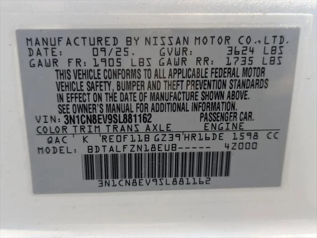 2025 Nissan Versa 1.6 SV