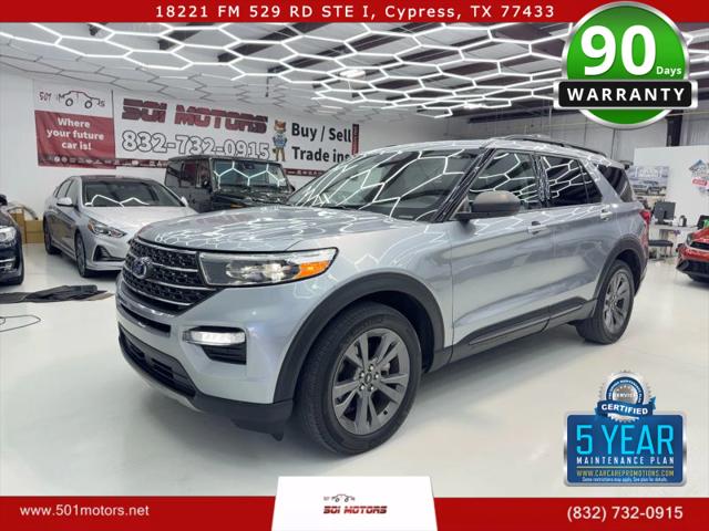 2021 Ford Explorer XLT for sale in Cypress, TX