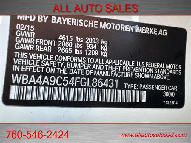 2015 BMW 4 Series 428i