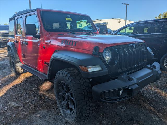 2021 Jeep Wrangler Unlimited Willys Sport 4x4 2021 Jeep Wrangler Unlimited Willys Sport 4x4