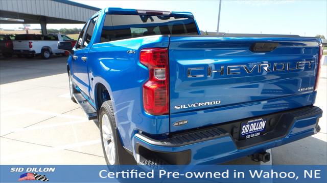 2022 Chevrolet Silverado 1500 2WD Crew Cab Short Bed Custom 2022 Chevrolet Silverado 1500 2WD Crew Cab Short Bed Custom