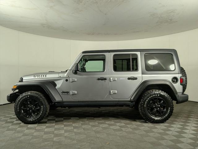 2021 Jeep Wrangler Unlimited Willys 4x4 2021 Jeep Wrangler Unlimited Willys 4x4