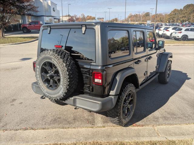 2021 Jeep Wrangler Unlimited Willys 4x4 2021 Jeep Wrangler Unlimited Willys 4x4