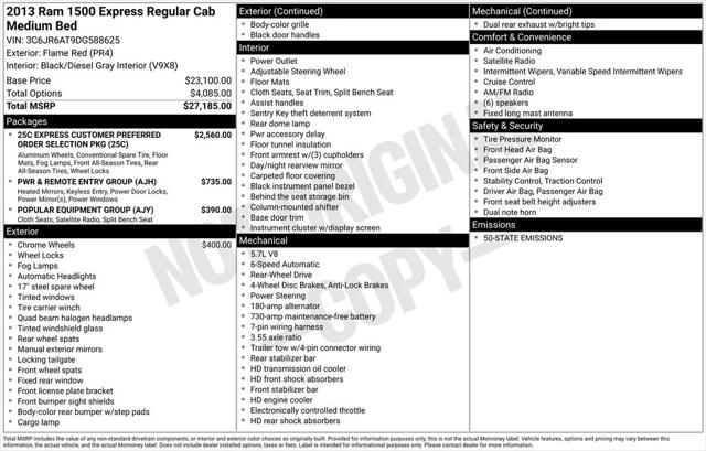 2013 RAM 1500 Express