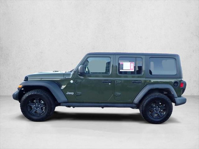 2020 Jeep Wrangler Unlimited Sport S 4X4 2020 Jeep Wrangler Unlimited Sport S 4X4