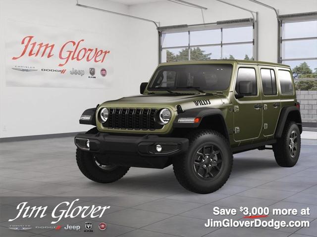 2025 Jeep Wrangler WRANGLER 4-DOOR WILLYS 2025 Jeep Wrangler WRANGLER 4-DOOR WILLYS