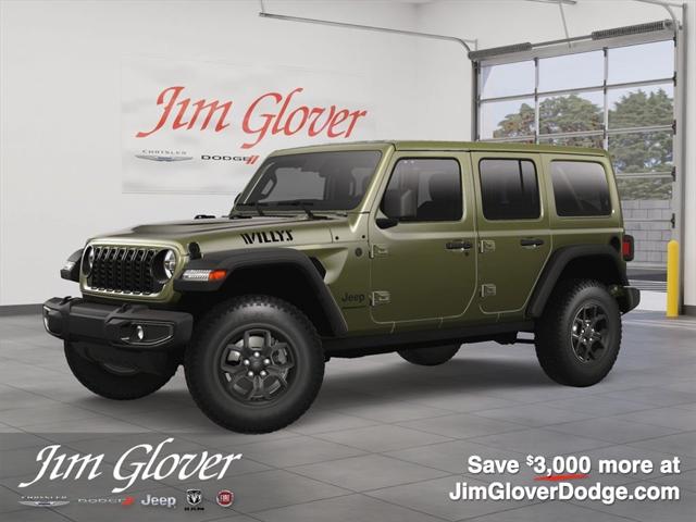 2025 Jeep Wrangler WRANGLER 4-DOOR WILLYS 2025 Jeep Wrangler WRANGLER 4-DOOR WILLYS