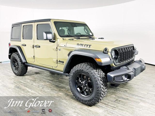 2025 Jeep Wrangler WRANGLER 4-DOOR WILLYS 2025 Jeep Wrangler WRANGLER 4-DOOR WILLYS