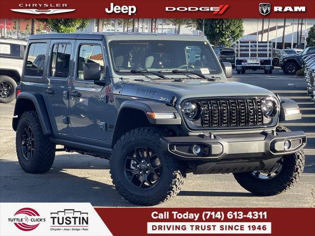 2026 Jeep Wrangler WRANGLER 4-DOOR WILLYS 2026 Jeep Wrangler WRANGLER 4-DOOR WILLYS