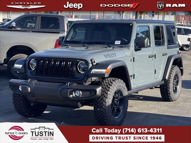 2026 Jeep Wrangler WRANGLER 4-DOOR WILLYS 2026 Jeep Wrangler WRANGLER 4-DOOR WILLYS