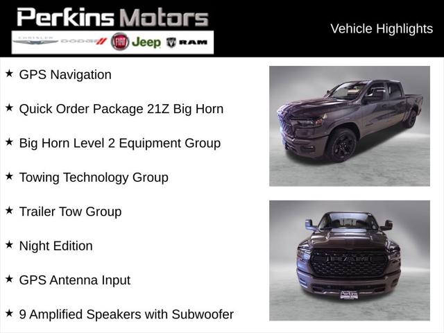 2026 RAM Ram 1500 RAM 1500 BIG HORN CREW CAB 4X4 57 BOX