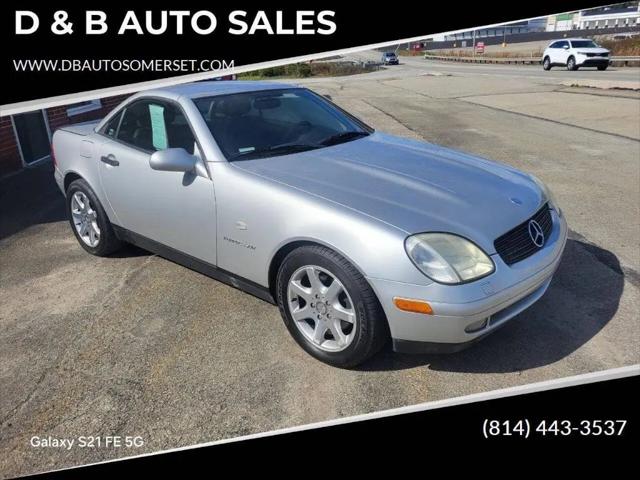 1998 Mercedes-Benz SLK SLK230 Kompressor for sale in SOMERSET, PA