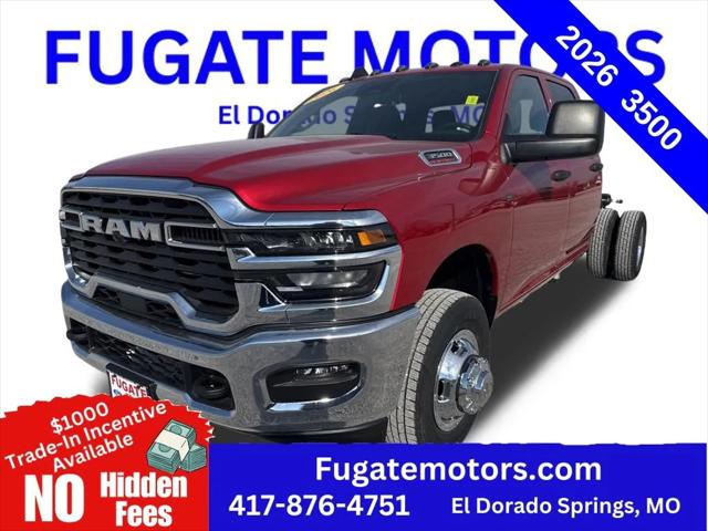 2026 RAM Ram 3500 Chassis Cab RAM 3500 TRADESMAN CREW CAB CHASSIS 4X4 60 CA