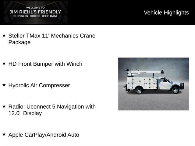 2026 RAM Ram 5500 Chassis Cab RAM 5500 TRADESMAN CHASSIS REGULAR CAB 4X4 84 CA