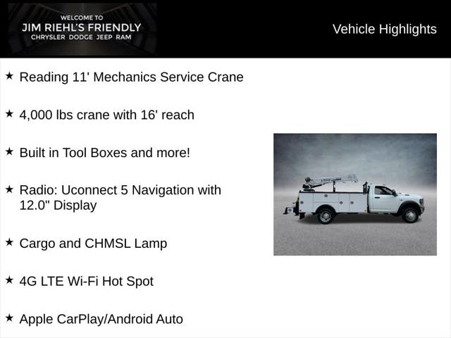 2026 RAM Ram 5500 Chassis Cab RAM 5500 TRADESMAN CHASSIS REGULAR CAB 4X4 84 CA