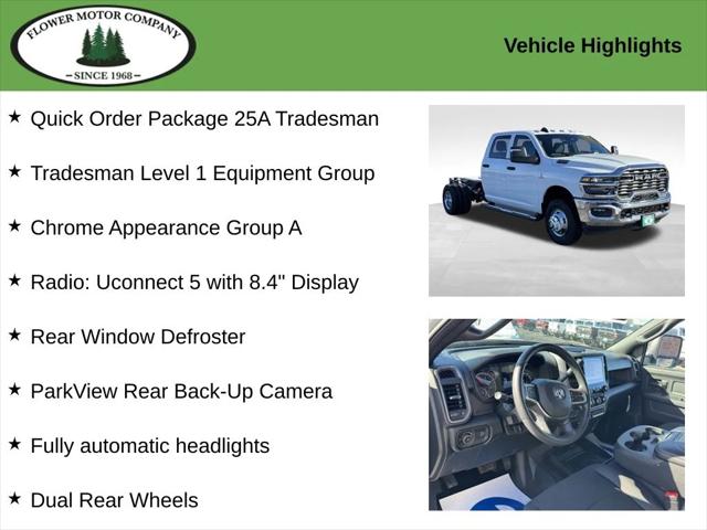 2026 RAM Ram 3500 Chassis Cab RAM 3500 TRADESMAN CREW CAB CHASSIS 4X4 60 CA 2026 RAM Ram 3500 Chassis Cab RAM 3500 TRADESMAN CREW CAB CHASSIS 4X4 60 CA