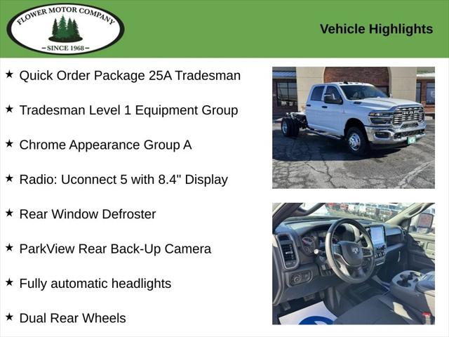 2026 RAM Ram 3500 Chassis Cab RAM 3500 TRADESMAN CREW CAB CHASSIS 4X4 60 CA