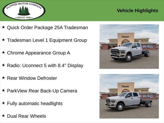 2026 RAM 3500 Chassis RAM 3500 TRADESMAN CREW CAB CHASSIS 4X4 60 CA