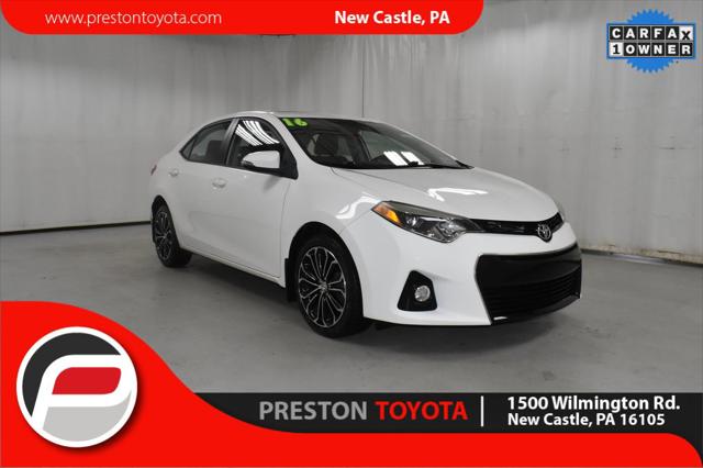 2016 Toyota Corolla S Plus 2016 Toyota Corolla S Plus