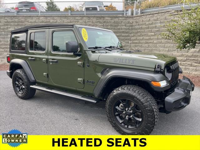 2021 Jeep Wrangler Unlimited Willys 4x4 2021 Jeep Wrangler Unlimited Willys 4x4