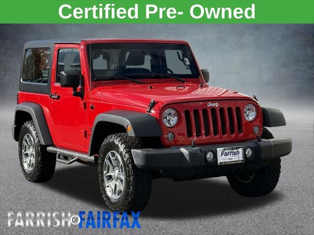 2018 Jeep Wrangler JK Sport 4x4 2018 Jeep Wrangler JK Sport 4x4