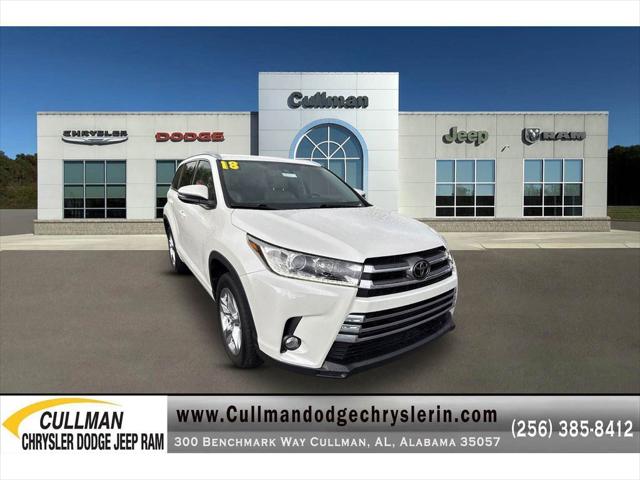 2018 Toyota Highlander Limited 2018 Toyota Highlander Limited