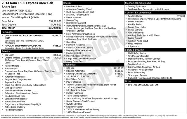 2014 RAM 1500 Express