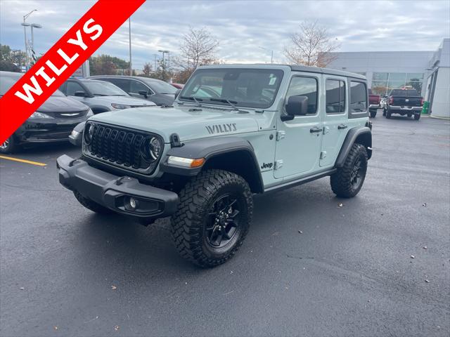 2024 Jeep Wrangler 4-Door Willys 4x4 2024 Jeep Wrangler 4-Door Willys 4x4