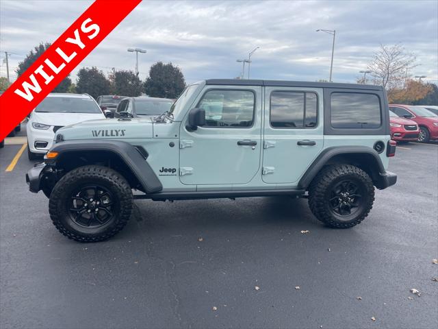 2024 Jeep Wrangler 4-Door Willys 4x4 2024 Jeep Wrangler 4-Door Willys 4x4