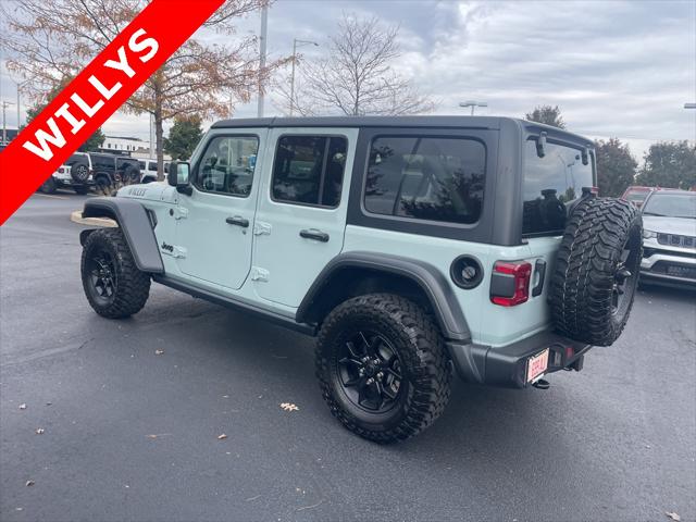 2024 Jeep Wrangler 4-Door Willys 4x4 2024 Jeep Wrangler 4-Door Willys 4x4