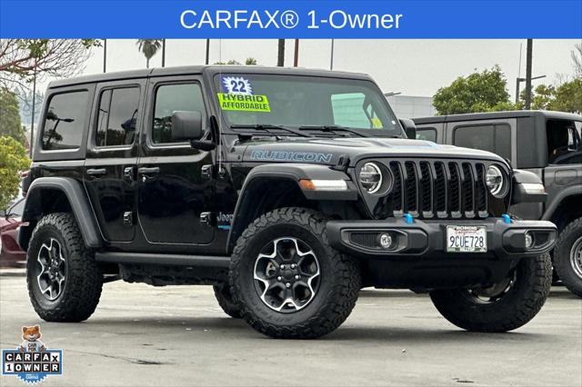 2022 Jeep Wrangler 4xe Unlimited Rubicon 4x4 2022 Jeep Wrangler 4xe Unlimited Rubicon 4x4