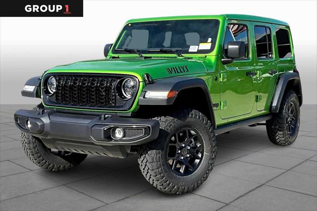 2026 Jeep Wrangler WRANGLER 4-DOOR WILLYS 2026 Jeep Wrangler WRANGLER 4-DOOR WILLYS