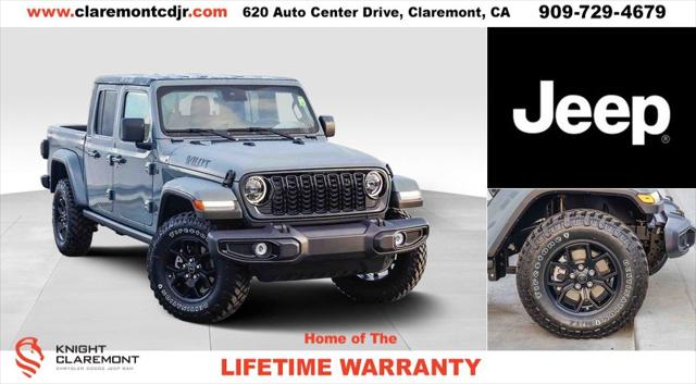 2025 Jeep Gladiator GLADIATOR WILLYS 4X4 2025 Jeep Gladiator GLADIATOR WILLYS 4X4