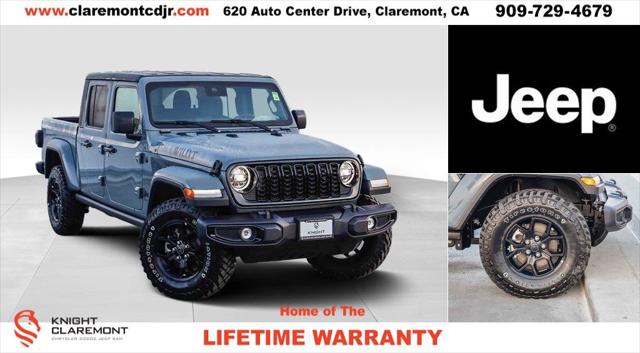 2025 Jeep Gladiator GLADIATOR WILLYS 4X4 2025 Jeep Gladiator GLADIATOR WILLYS 4X4