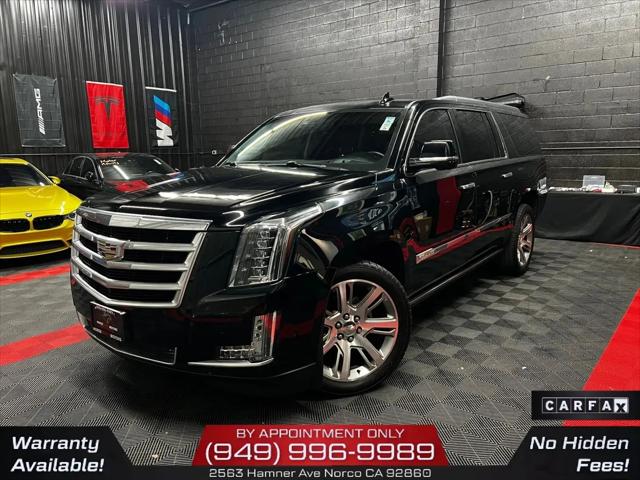 2017 Cadillac Escalade ESV Premium Luxury for sale in Norco, CA