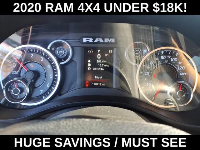 2020 Ram 1500 Big Horn Crew Cab 4x4 5'7" Box