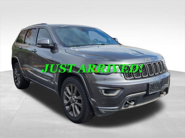 2017 Jeep Grand Cherokee Limited 75th Anniversary Edition 4x4 2017 Jeep Grand Cherokee Limited 75th Anniversary Edition 4x4