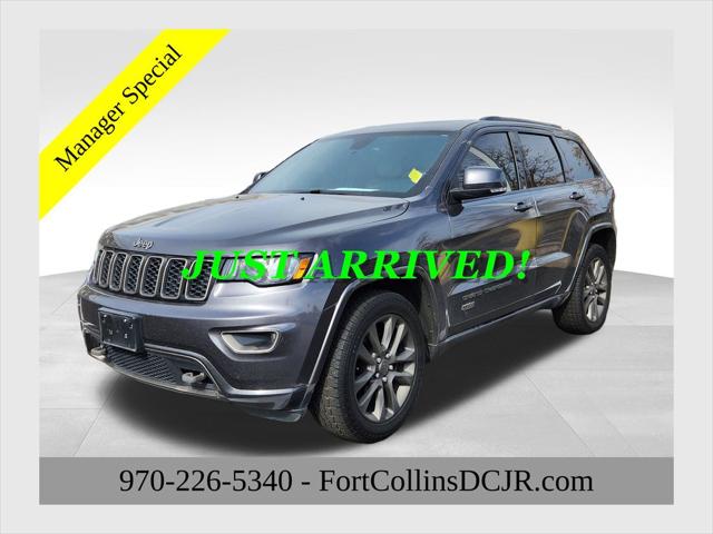 2017 Jeep Grand Cherokee Limited 75th Anniversary Edition 4x4 2017 Jeep Grand Cherokee Limited 75th Anniversary Edition 4x4