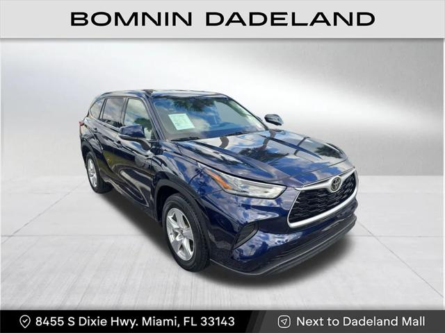 2022 Toyota Highlander L 2022 Toyota Highlander L