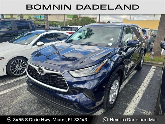 2022 Toyota Highlander L 2022 Toyota Highlander L