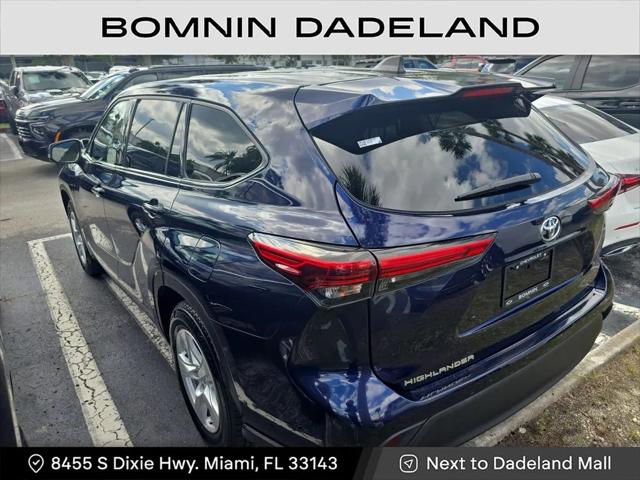 2022 Toyota Highlander L 2022 Toyota Highlander L