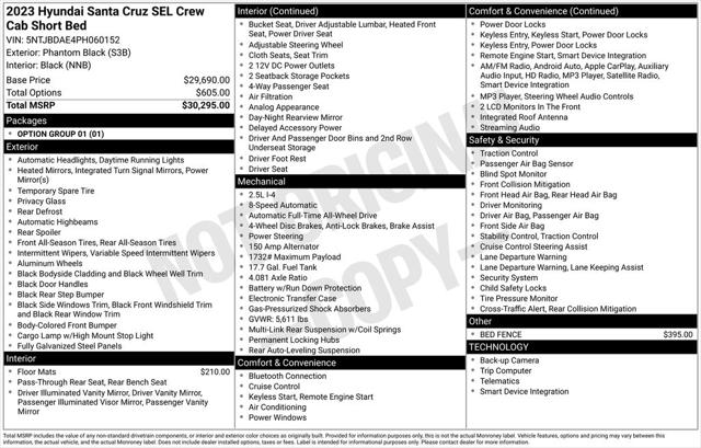2023 Hyundai Santa Cruz SEL 2023 Hyundai Santa Cruz SEL